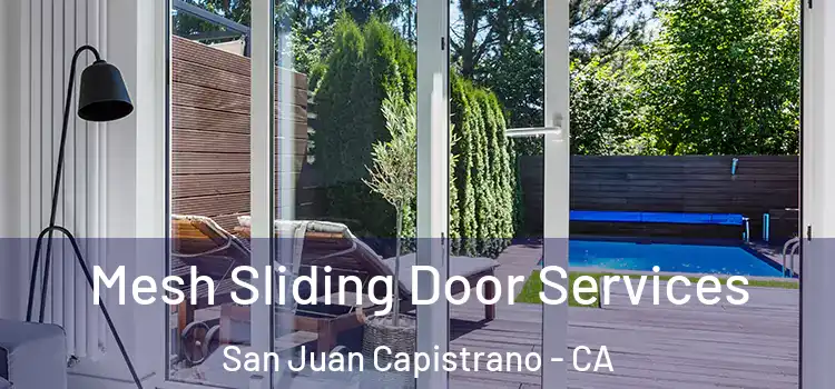 Mesh Sliding Door Services San Juan Capistrano - CA