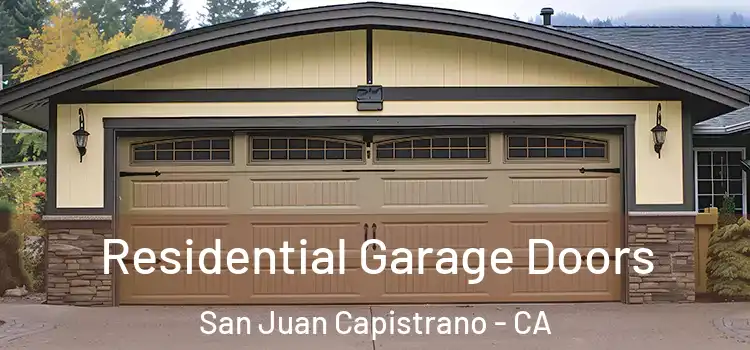  Residential Garage Doors San Juan Capistrano - CA